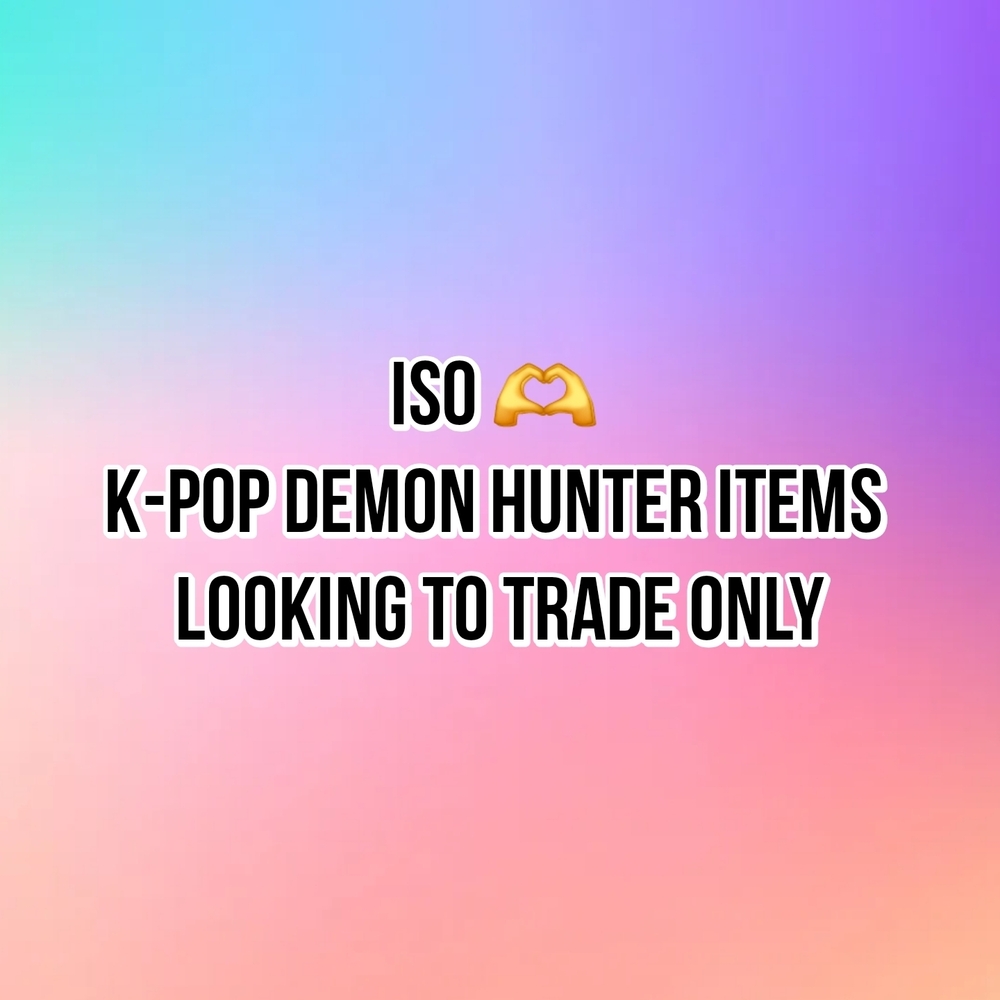 K-Pop Demon Hunter Items